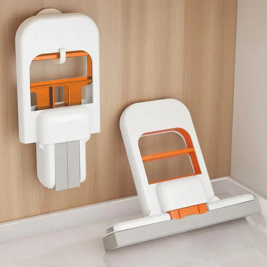 Foldable Desktop Mop – Mini Sponge Mop with Self-Squeezing Design