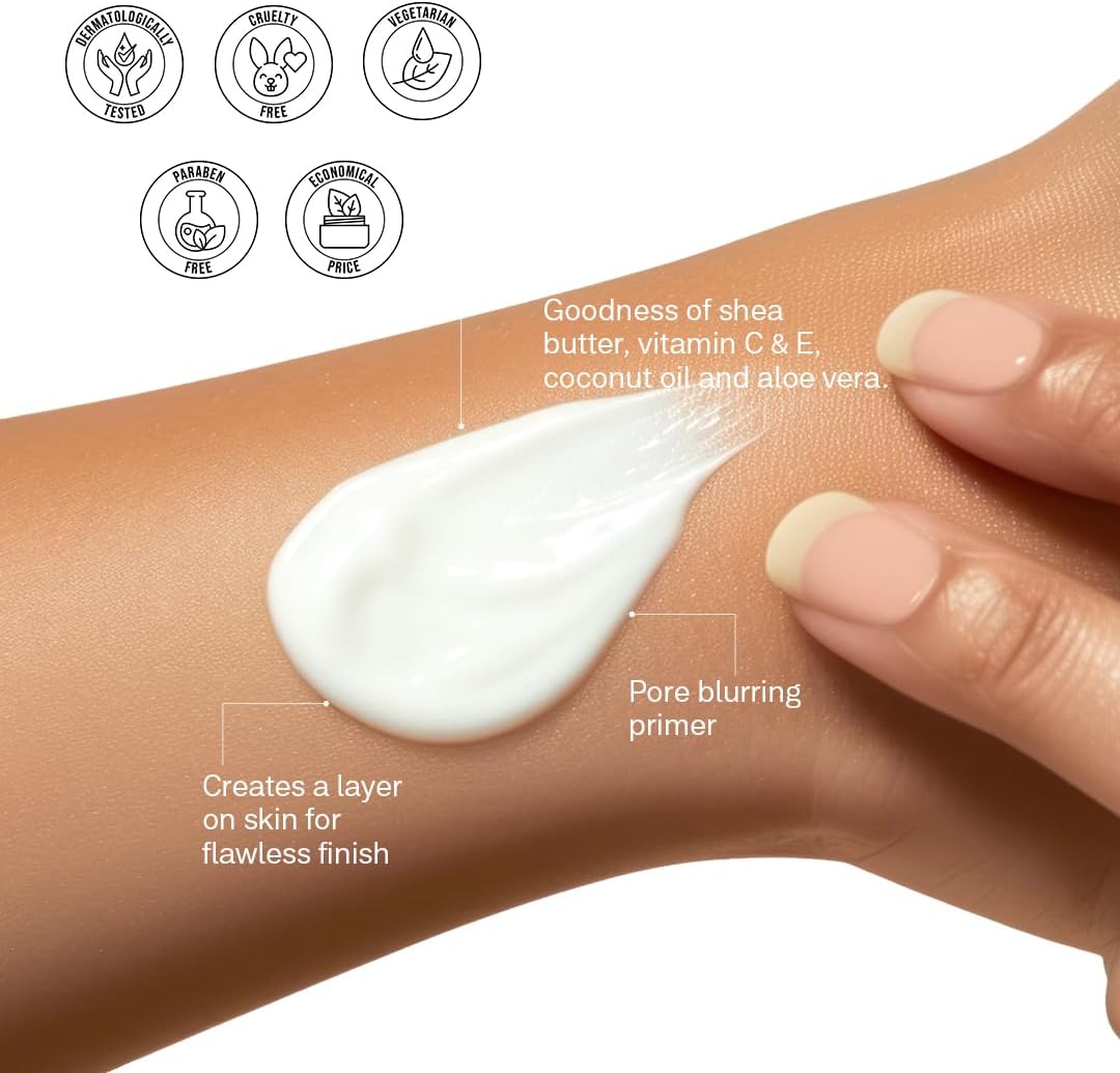 Flicka Silk Touch 3-in-1 Moisturizer, Primer & Sunscreen