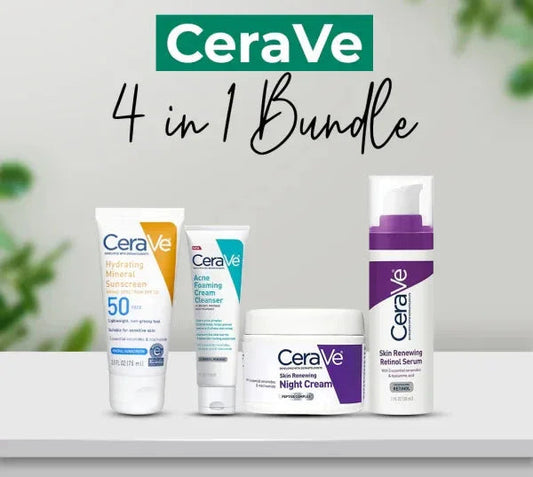 Cerave 4 In 1 Skincare Kit - SUNEHRI STORE