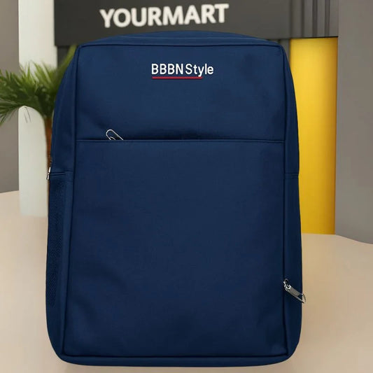 Slim Business Laptop Backpack | Lightweight Travel & Office Bag with Multi-Pockets | Navy Blue