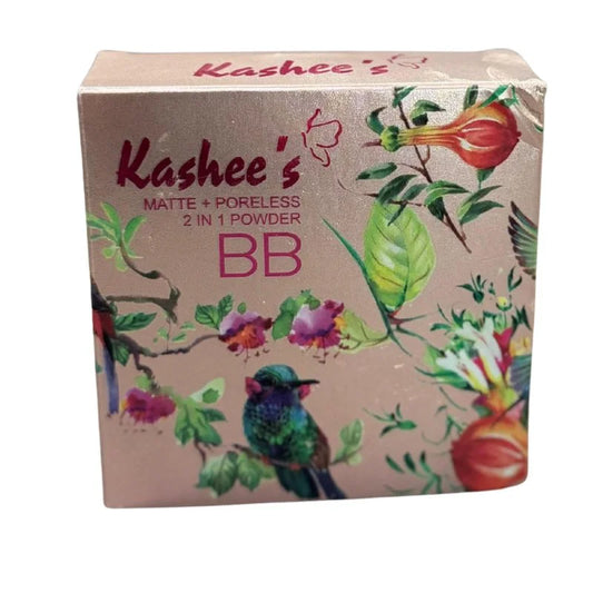 Kashee’s Matte + Poreless BB 2 in 1 Powder | Long-Lasting Makeup