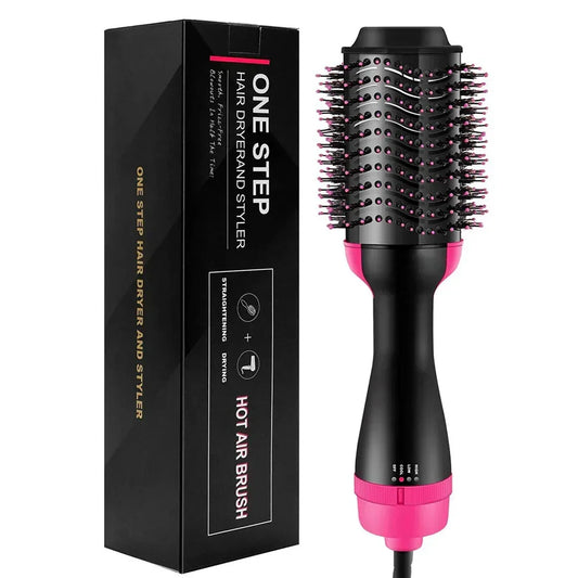 3-in-1 Hot Air Brush: Dryer, Styler & Volumizer in One Step - SUNEHRI STORE
