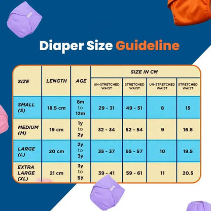 Reusable Baby Cloth Diaper & Training Pants | Washable