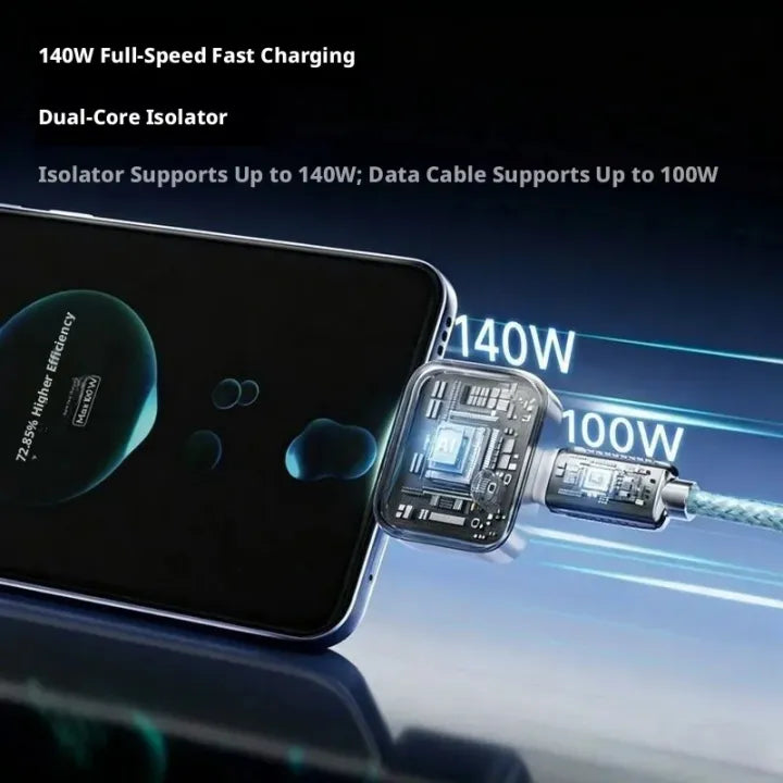 Smart Auto Stop Charging Adapter for Type-C | Battery Protection
