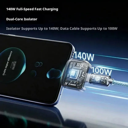 Smart Auto Stop Charging Adapter for Type-C | Battery Protection