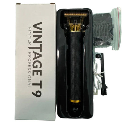 Vintage T9 trimmer set with accessories, sunehri store product.