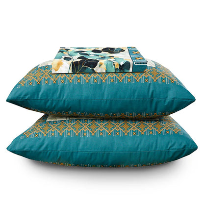 Sigma 4Pcs Cotton Printed Bedsheet Set | Soft, Breathable & Durable Bedding
