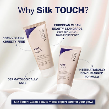 Flicka Silk Touch 3-in-1 Moisturizer, Primer & Sunscreen