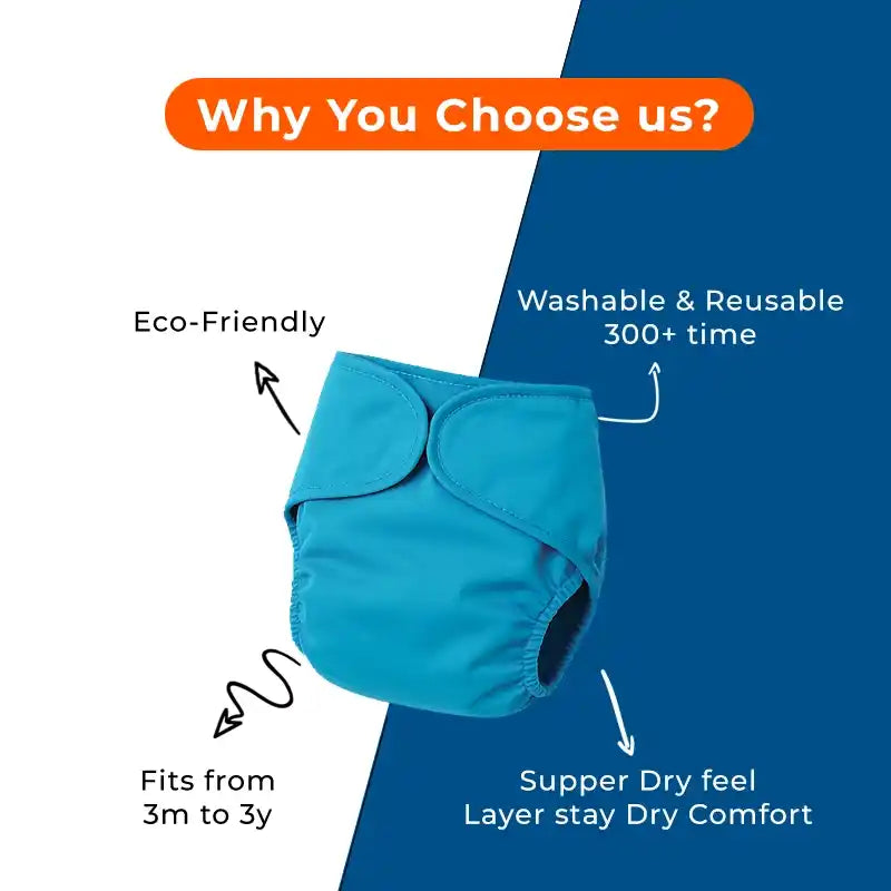 Reusable Baby Cloth Diaper & Training Pants | Washable