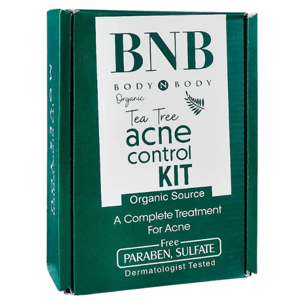 BNB Organic Tea Tree Acne Control Kit - SUNEHRI STORE