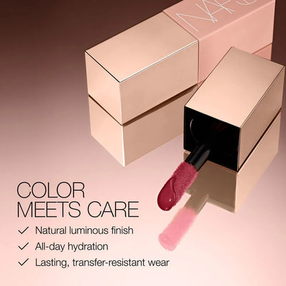 Orgasm | NARS Afterglow Liquid Blush 7ml Buildable Hydrating Blush with Sodium Hyaluronate and Vegan Protein