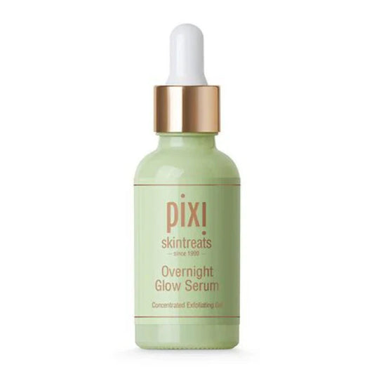 Pixi Overnight Glow Serum 30ml Exfoliating Brightening Serum with 10% Glycolic Acid and Vitamins