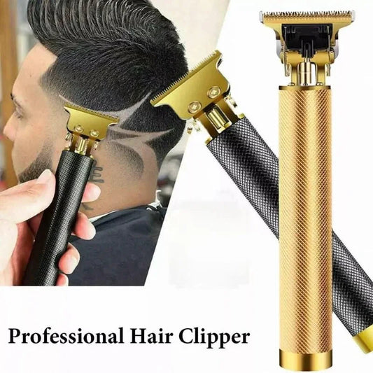 Sunehri store gold and black professional hair clipper for precise haircuts and designs