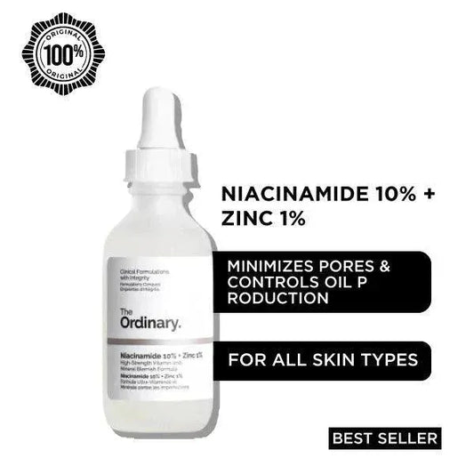 The Ordinary Niacinamide 10% + Zinc 1% Serum – 30ml - SUNEHRI STORE