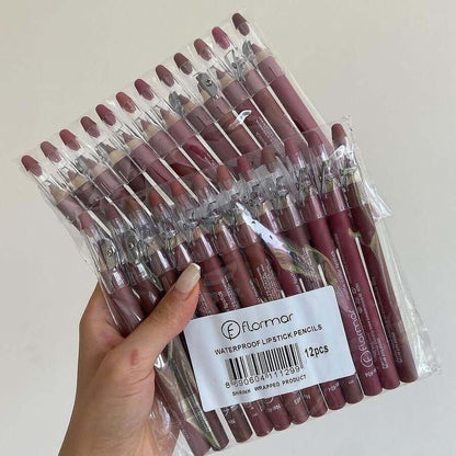 Buy Now Flormar 12 pcs LipLiner Set - SUNEHRI STORE