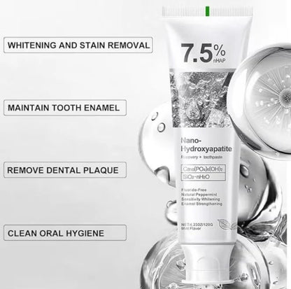 Nano Hydroxyapatite Toothpaste – Enamel Repair & Sensitivity Care (120g)
