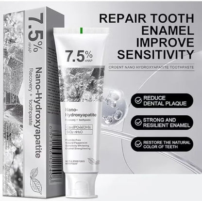 Nano Hydroxyapatite Toothpaste – Enamel Repair & Sensitivity Care (120g)