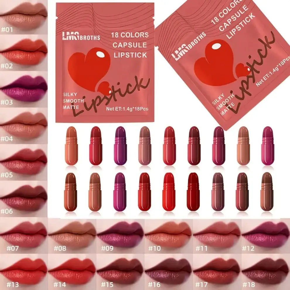 capsule lipsticks set 