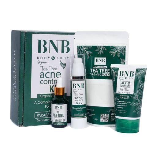 BNB Organic Tea Tree Acne Control Kit - SUNEHRI STORE