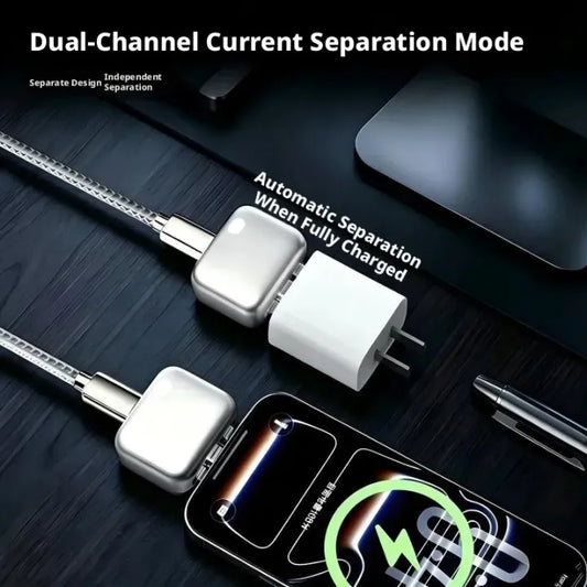 Smart Auto Stop Charging Adapter for Type-C | Battery Protection