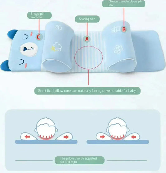 Soft Baby Head Shaping Pillow for Newborns - SUNEHRI STORE