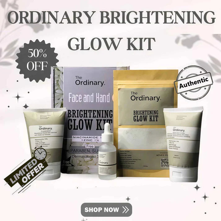 The Ordinary Face & Hand Brightening Glow Kit